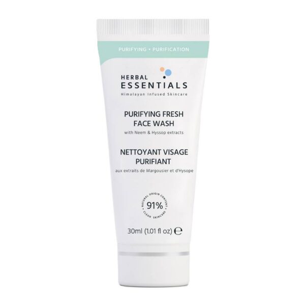 Herbal Essentials Purifying Fresh Face Wash With Neem & Hyssop Extracts