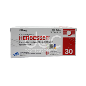Herbesser 30mg Tablet - 100s