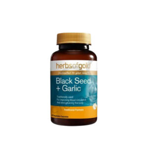 Herbs Of Gold Black Seed Plus Garlic Capsule 90s