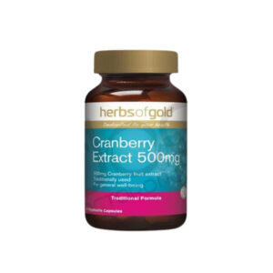 Herbs of Gold Cranberry Extract 500mg 90s