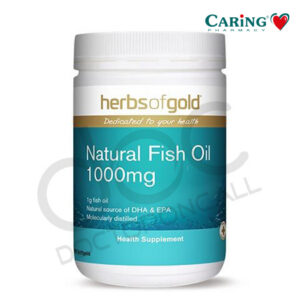 Herbs of Gold Natural Fish Oil 1000mg Capsule - 100s