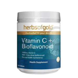 Herbs Of Gold Vitamin C 1000mg + Bioflavonoid Tablet 120s