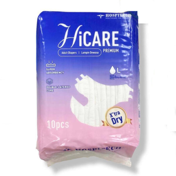 Hicare Adult Diapers Extra Dry 10s