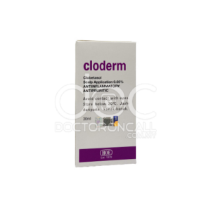HOE Cloderm 0.05% Scalp Application