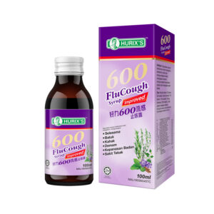 Hurix's 600 Flu Cough Syrup - 100ml