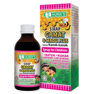 Hurixs Sirap Gamat+Madu Plus Kanak - 60ml