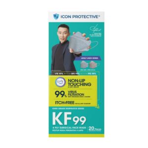 Icon KF99 Facemask Linen Series Adult - 10s
