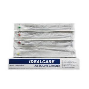 Idealcare 2Way All Silicone 5cc #12 Foley Catheter - 1s