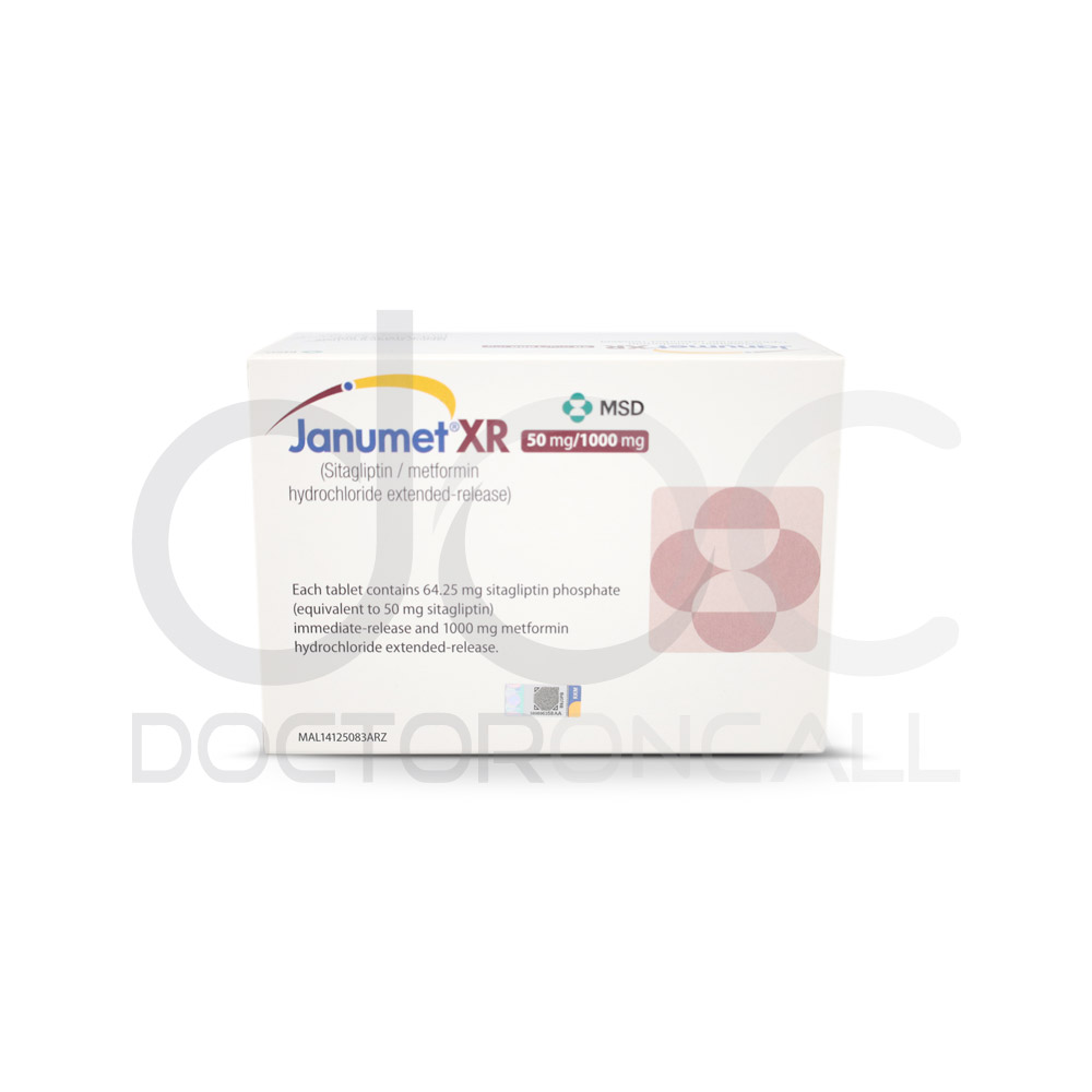Janumet XR 50/1000mg Tablet