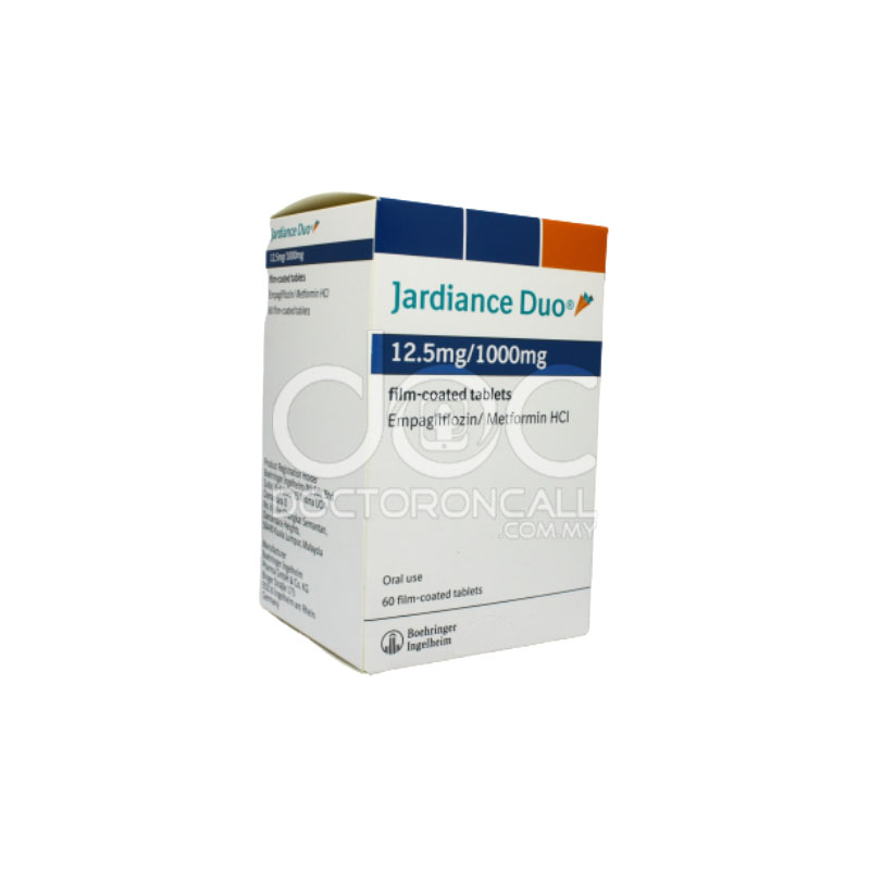 Jardiance Duo 12.5mg/1000mgTablet