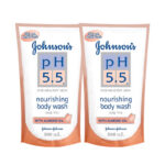 Johnson’s pH5.5 Nourishing Body Wash with Almond Oil