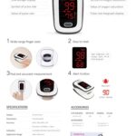 Jumper LED Version Pulse Oximeter (JPD-500E) (MDA certified – 1 year warranty)