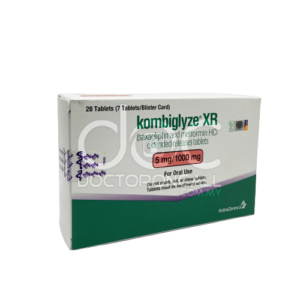 Kombiglyze XR 5mg/1000mg Tablet - 28s