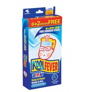 Koolfever Cooling Gel Adult - 2s x 6s