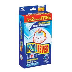 KoolFever Cooling Gel Child - 6s + 2s