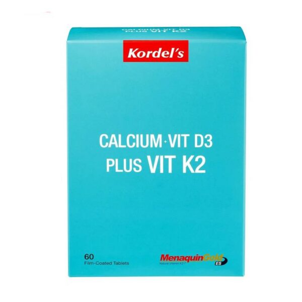 Kordel’s Calcium-Vit D3 Plus Vit K2 Tablet 60s