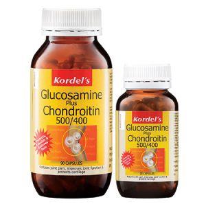 Kordel's Glucosamine Plus Chondroitin 500/400 Capsule - 90s-30s