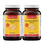 Kordel’s Wild Alaskan Salmon Oil 1000mg Capsule 120s x2
