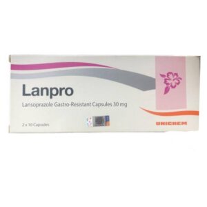 Lanpro 30mg Gastro-Resistant Capsule - 20s