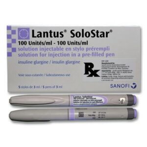Lantus Solostar 100IU/ml Pre-filled Pen long-acting insulin glargine for diabetes | DoctorOnCall Malaysia