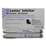 Lantus Solostar 100IU/ml Pre-filled Pen long-acting insulin glargine for diabetes | DoctorOnCall Malaysia