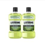 Listerine Natural Green Tea Less Intense Mouthwash