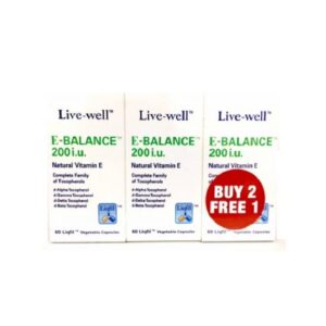 Live-well E-Balance 200 IU Capsule