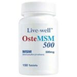 Live-well Oste MSM 500mg Tablet 150s