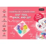 Logreen Laundry Pods 6 In 1 Peach