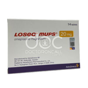 Losec Mups 20mg Tablet - 14s
