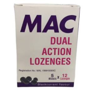 Mac Dual Action Lozenges - 12s