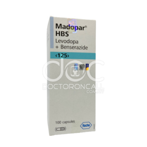 Madopar Hbs 125mg Capsule - 100s