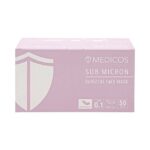 Medicos 4Ply Ultrasoft Sub Micron Surgical Face Mask 50s