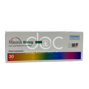 Minirin 60mcg Oral Lyophilisate - 30s