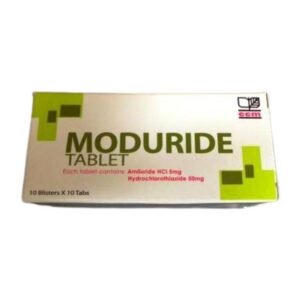 Moduride Amiloride HCI 5mg + HCT 50mg Tablet - 10s