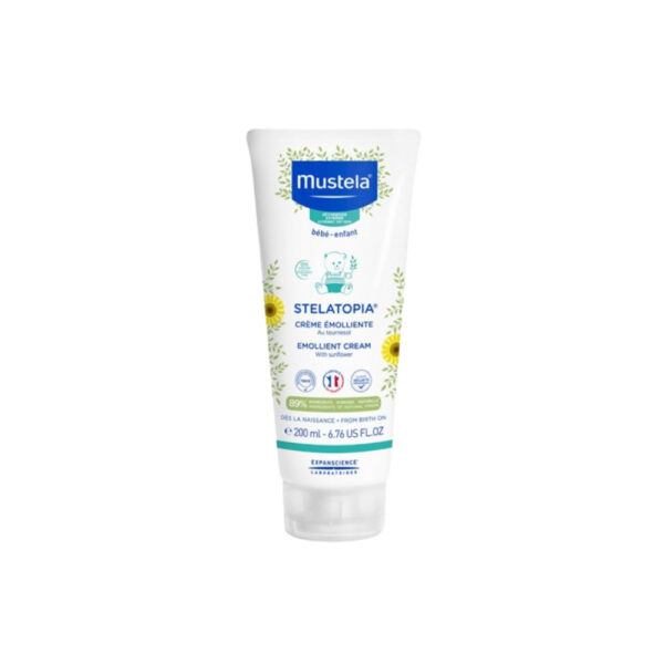 Mustela Stelatopia Emollient Cream With Sunflower