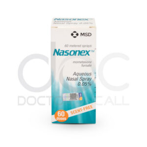 Nasonex 0.05% Aqueous Nasal Spray - 140 dos