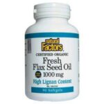 Natural Factors Flaxseed Oil Softgel Capsule 90s