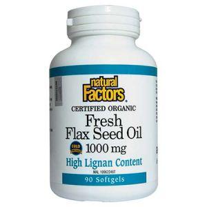 Natural Factors Flaxseed Oil Softgel Capsule 90s