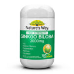 Nature’s Way Ginkgo Biloba 2000mg Tablet