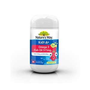 Nature's Way Kids A+ Omega Fish Oil Tablet