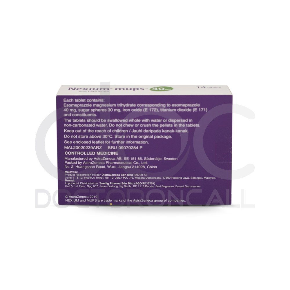 Nexium 40mg Tablet