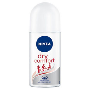 Nivea (Women) Dry Comfort Roll On - 50ml-x2