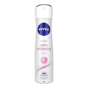 Nivea (Women) Extra Whitening Body Spray - 150mlx2