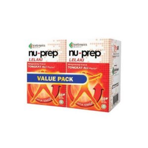 Nu-Prep 100 Tongkat Ali Capsule 60s x2 - 60s x2