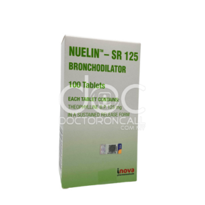 Nuelin SR 125mg Tablet - 20s