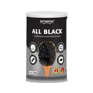 Nutribridge All Black - Blended Black Grains With Collagen - 450g