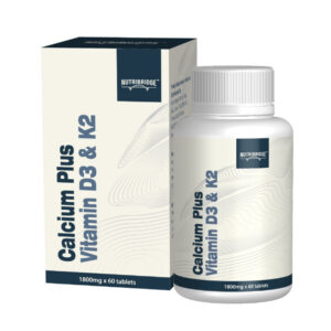 Nutribridge Calcium Plus Vitamin D3 & K2 Tablet 60s - 60s