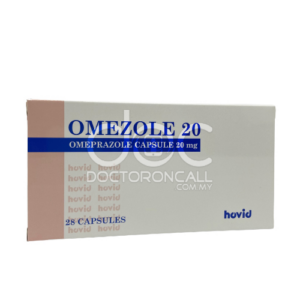 Omezole 20mg Capsule - 28s