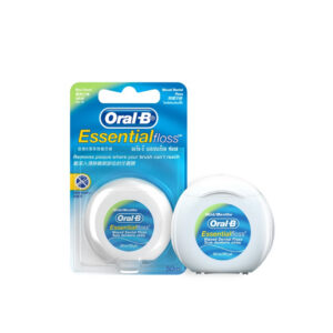 Oral B Mint Waxed Dental Floss - 50m-x2